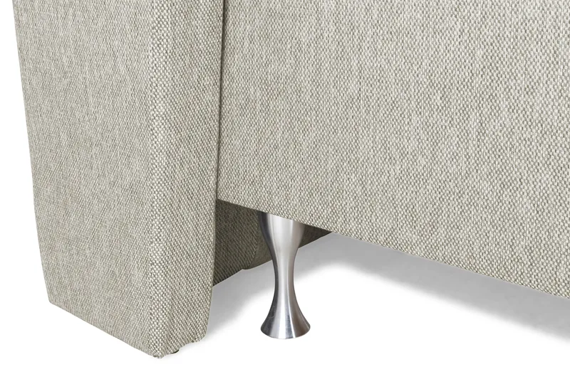 Cloud Komplett Sengepakke 140x200 - Sider Beige/Hvit - Møbler - Senger - Kontinentalsenger