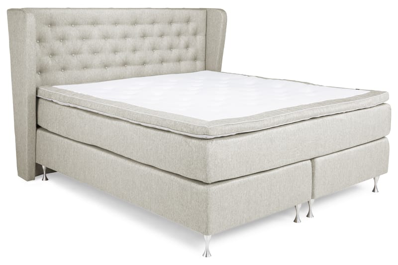 Cloud Komplett Sengepakke 160x200 - Beige - Møbler - Senger - Komplett sengepakke