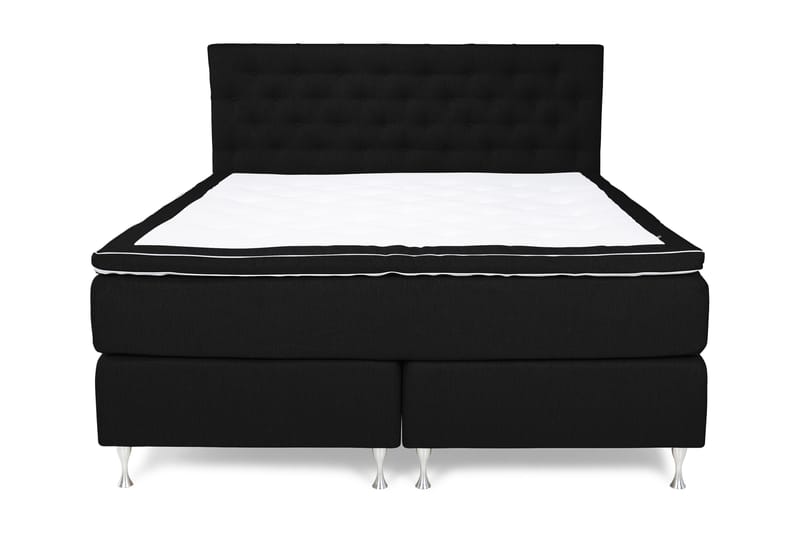 Cloud Komplett Sengepakke 160x200 - Svart - Møbler - Senger - Komplett sengepakke