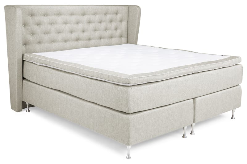 Cloud Komplett Sengepakke 180x200 - Beige - Møbler - Senger - Komplett sengepakke