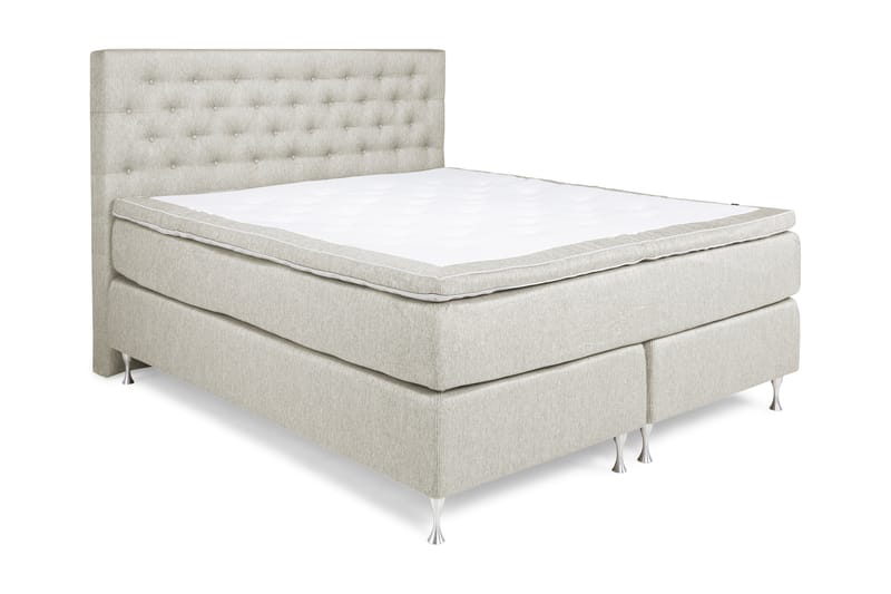 Cloud Komplett Sengepakke 180x200 - Beige - Møbler - Senger - Komplett sengepakke