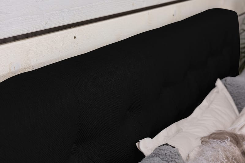 Cloud Kontinentalseng 140x200 - Svart - Møbler - Senger - Kontinentalsenger