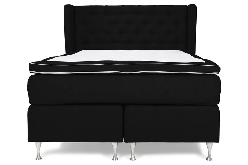 Cloud Kontinentalseng 140x200 - Svart - Møbler - Senger - Kontinentalsenger