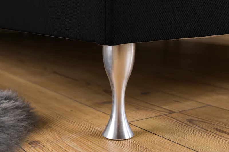 Cloud Kontinentalseng 140x200 - Svart - Møbler - Senger - Kontinentalsenger