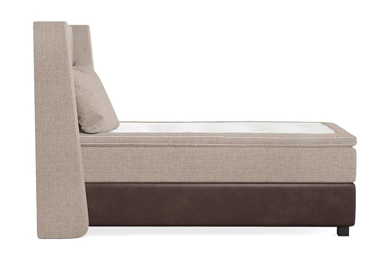 Cuba Kontinentalseng 105x200 - (+Flere valg) Beige/Brun - Møbler - Senger - Kontinentalsenger