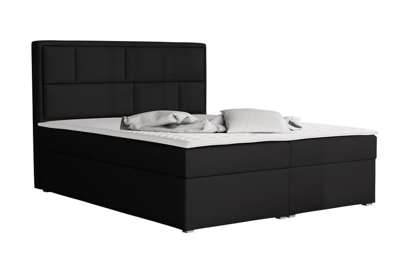 Deco Kontinentalseng 160x215 cm - Svart - Møbler - Senger - Kontinentalsenger