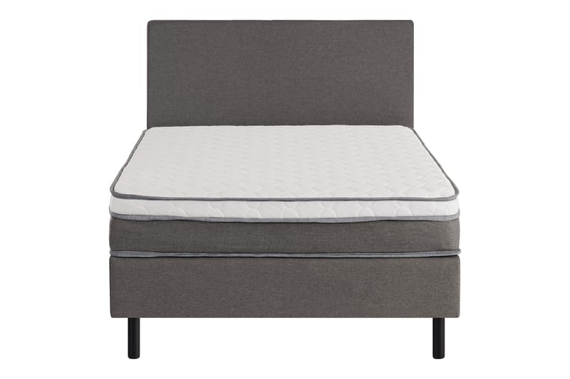 Divine Komplett Sengpakke 120x200 cm med Sengegavl, Grå