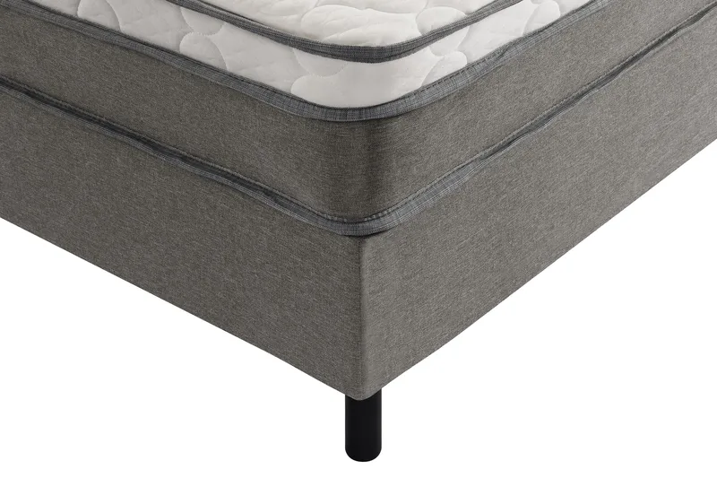 Divine Komplett Sengpakke 180x200 cm - Grå - Møbler - Senger - Kontinentalsenger