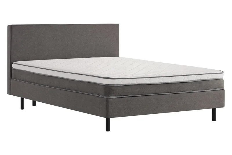 Divine Komplett Sengpakke 180x200 cm - Grå - Møbler - Senger - Kontinentalsenger
