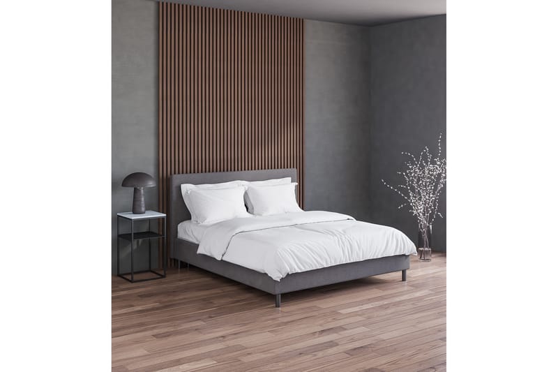 Divine Kontinentalseng - 120x200 Grå (+Flere valg) - Møbler - Senger - Kontinentalsenger