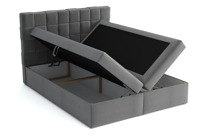 Eirado Kontinentalseng 160x200 cm - Beige - Møbler - Senger - Kontinentalsenger