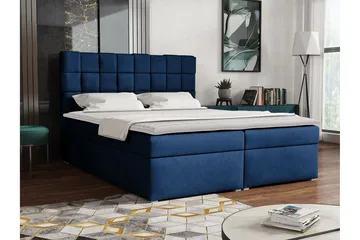 Eirado Kontinentalseng 160x200 cm - Blå - Møbler - Senger - Kontinentalsenger