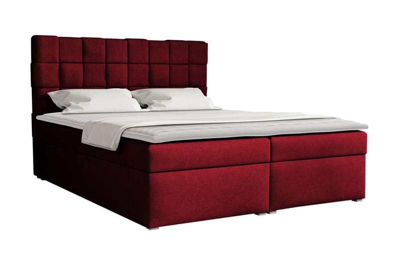 Eirado Kontinentalseng 180x200 cm, Rød