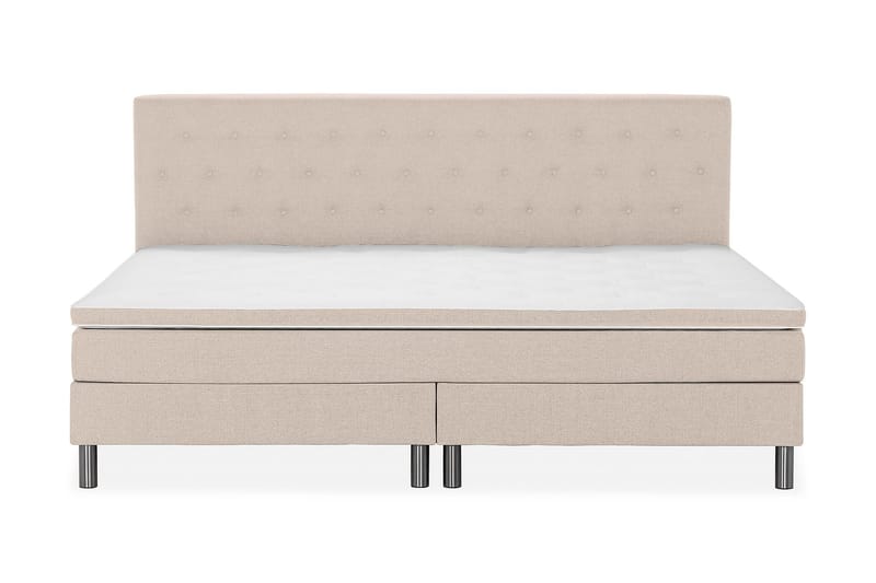 Ella Familieseng 240x200 cm - (+Flere valg) Beige - Kontinentalsenger