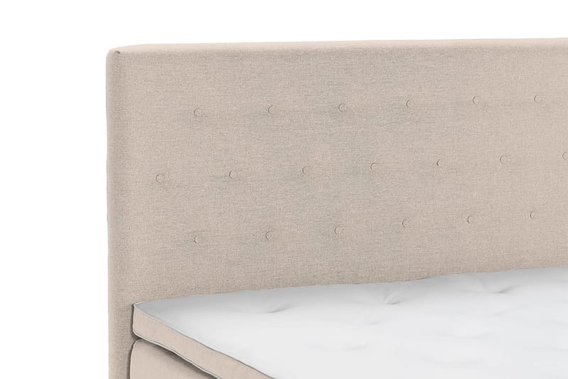 Ella Familieseng 240x210 cm - (+Flere valg) Beige - Møbler - Senger - Komplett sengepakke