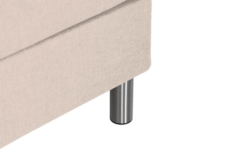 Ella Familieseng 240x210 cm - (+Flere valg) Beige - Møbler - Senger - Komplett sengepakke