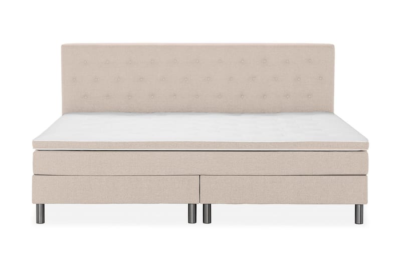 Ella Familieseng 240x210 cm - (+Flere valg) Beige - Møbler - Senger - Kontinentalsenger