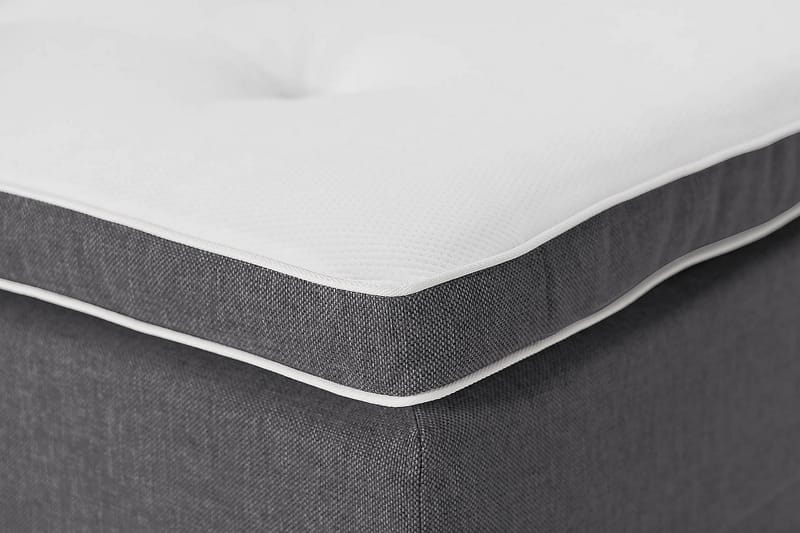 Ella Familieseng 240x210 cm - (+Flere valg) Mørkegrå - Møbler - Senger - Komplett sengepakke