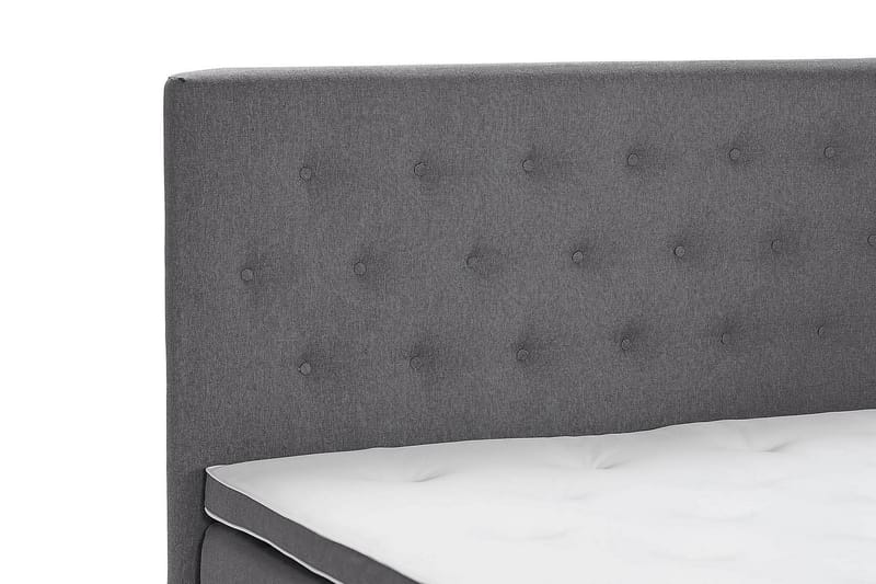 Ella Familieseng 240x210 cm - (+Flere valg) Mørkegrå - Møbler - Senger - Komplett sengepakke