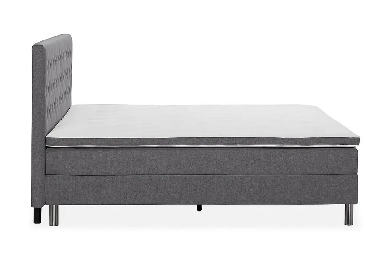 Ella Familieseng 240x210 cm - (+Flere valg) Mørkegrå - Møbler - Senger - Kontinentalsenger