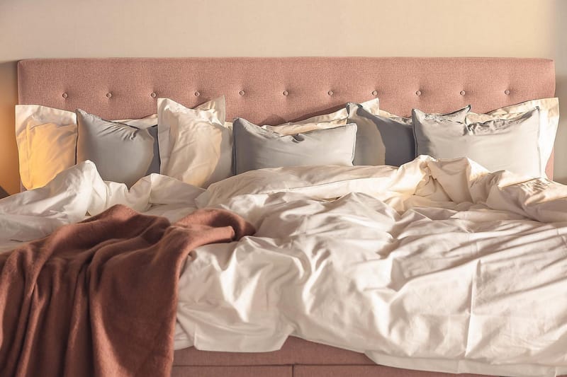 Ella Familieseng 240x210 cm - (+Flere valg) Rosa - Møbler - Senger - Kontinentalsenger