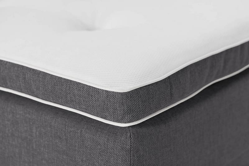 Ella Familieseng 280x200 cm - (+Flere valg) Mørkegrå - Møbler - Senger - Komplett sengepakke