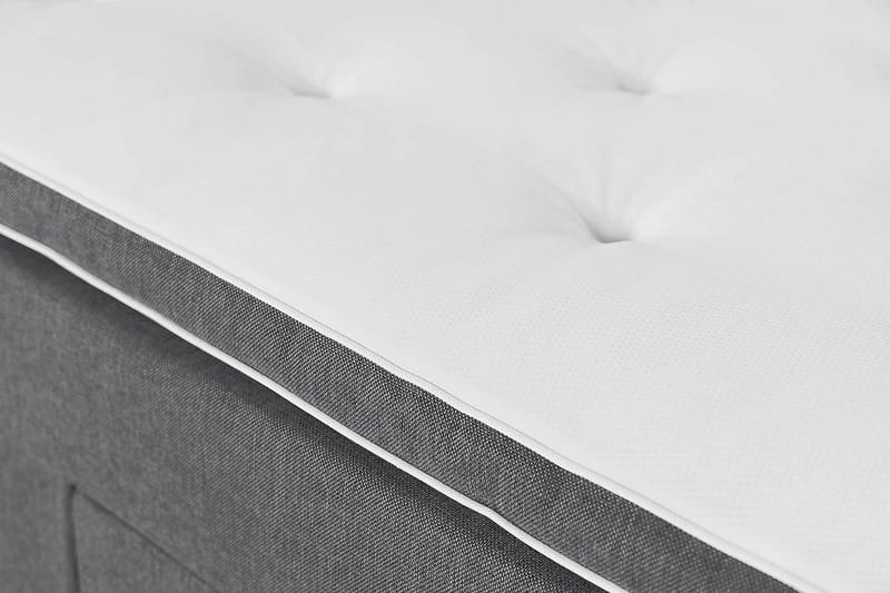 Ella Familieseng 280x200 cm - (+Flere valg) Mørkegrå - Møbler - Senger - Komplett sengepakke