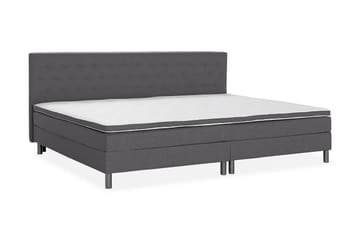 Ella Familieseng 280x210 cm - (+Flere valg) Mørkegrå - Møbler - Senger - Kontinentalsenger