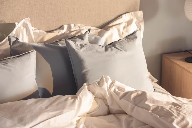 Ella Familieseng Sengepakke 240x200 cm - (+Flere valg) Beige - Møbler - Senger - Kontinentalsenger