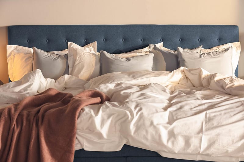 Ella Familieseng Sengepakke 240x200 cm - (+Flere valg) Mørkeblå - Møbler - Senger - Kontinentalsenger