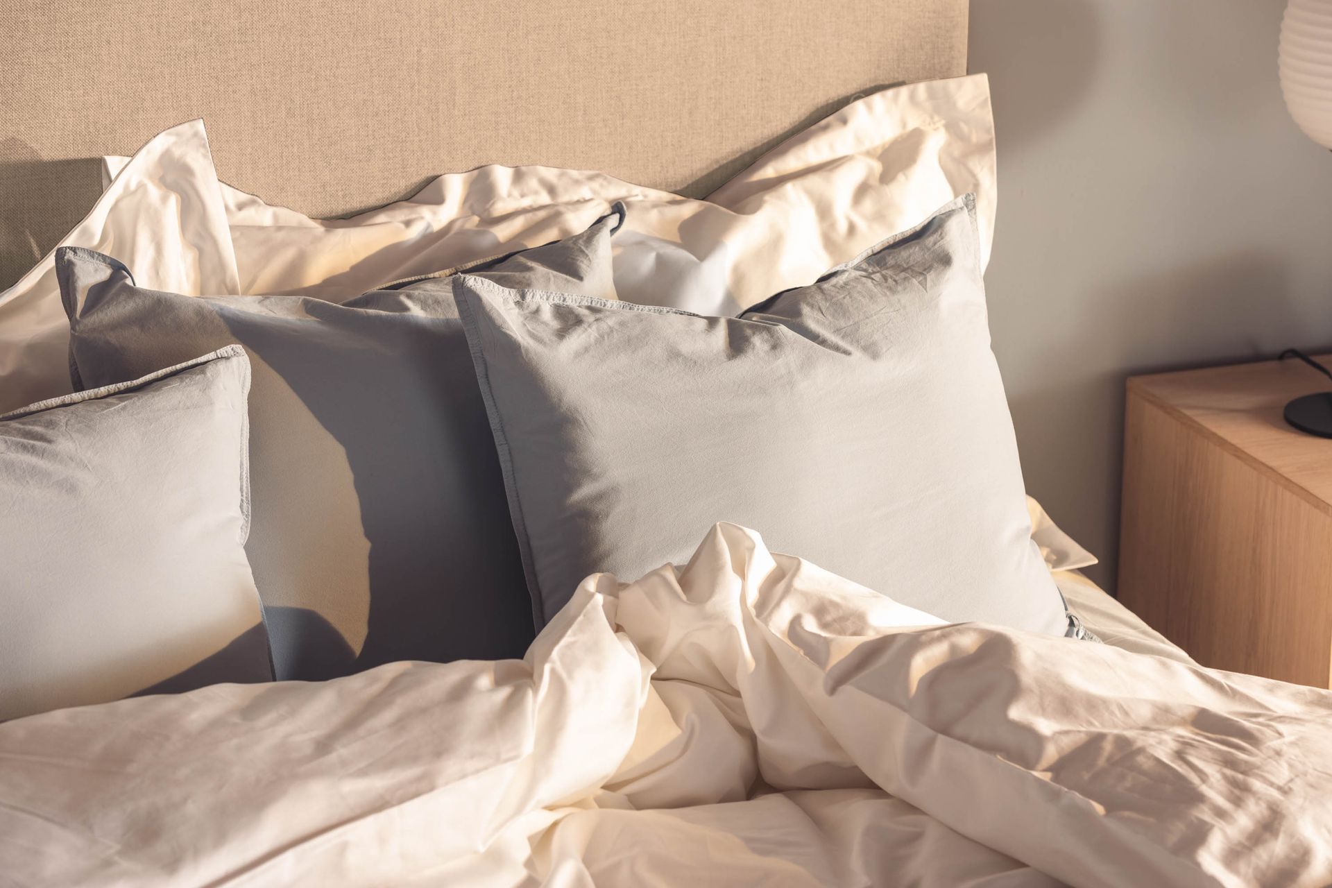Ella Familieseng Sengepakke 240x210 cm - (+Flere valg) Beige - Møbler - Senger - Komplett sengepakke