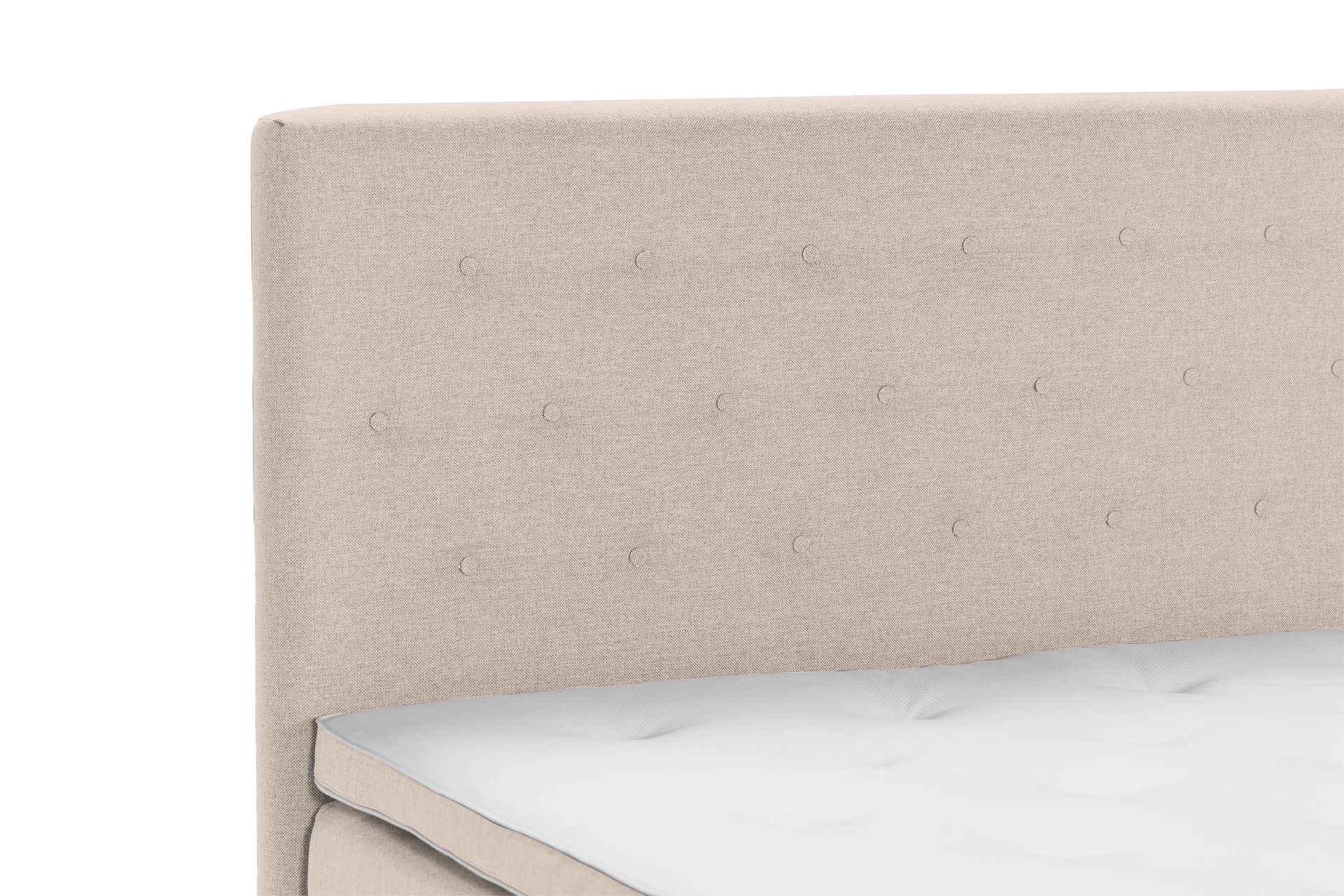 Ella Familieseng Sengepakke 240x210 cm - (+Flere valg) Beige - Møbler - Senger - Komplett sengepakke