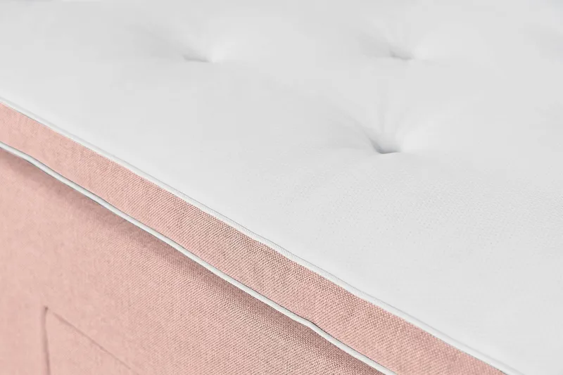 Ella Familieseng Sengepakke 280x200 cm - (+Flere valg) Rosa - Møbler - Senger - Kontinentalsenger