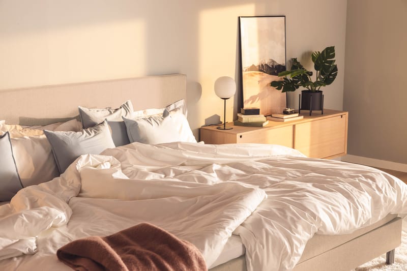Ella Familieseng Sengepakke 280x210 cm - (+Flere valg) Beige - Møbler - Senger - Komplett sengepakke