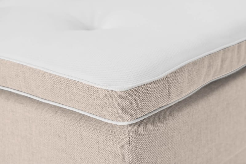 Ella Familieseng Sengepakke 280x210 cm - (+Flere valg) Beige - Møbler - Senger - Kontinentalsenger