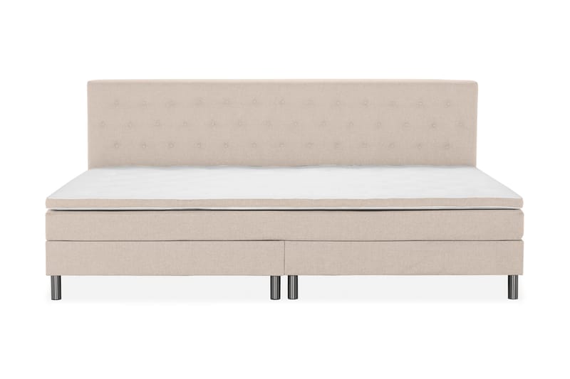Ella Familieseng Sengepakke 280x210 cm - (+Flere valg) Beige - Møbler - Senger - Kontinentalsenger