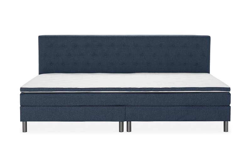 Ella Familieseng Sengepakke 280x210 cm - (+Flere valg) Mørkeblå - Møbler - Senger - Komplett sengepakke