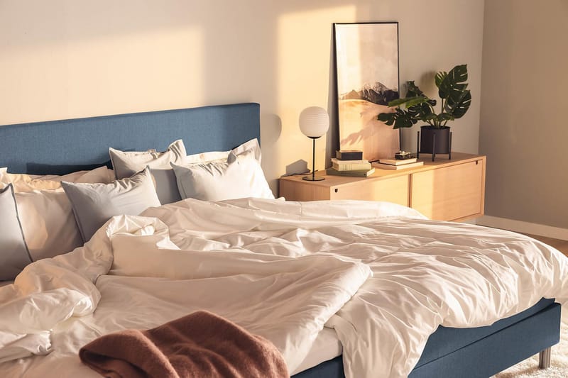 Ella Familieseng Sengepakke 280x210 cm - (+Flere valg) Mørkeblå - Møbler - Senger - Komplett sengepakke