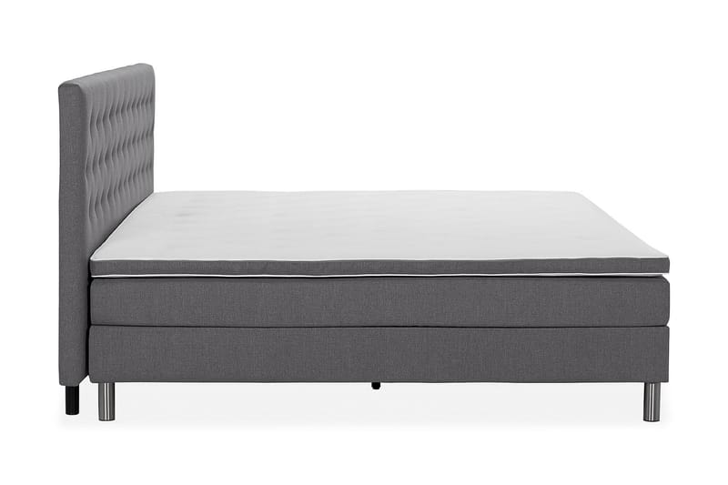 Ella Familieseng Sengepakke 280x210 cm - (+Flere valg) Mørkegrå - Møbler - Senger - Komplett sengepakke