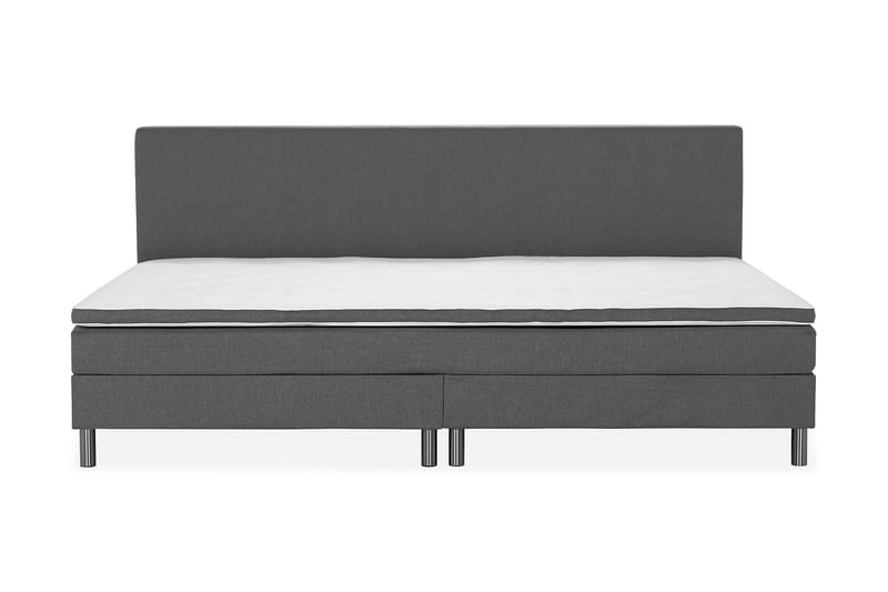 Ella Familieseng Sengepakke 280x210 cm - (+Flere valg) Mørkegrå - Møbler - Senger - Komplett sengepakke