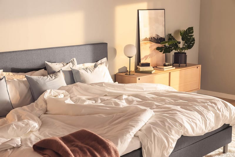 Ella Familieseng Sengepakke 280x210 cm - (+Flere valg) Mørkegrå - Møbler - Senger - Komplett sengepakke