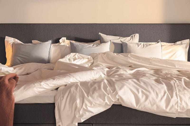 Ella Familieseng Sengepakke 280x210 cm - (+Flere valg) Mørkegrå - Møbler - Senger - Komplett sengepakke