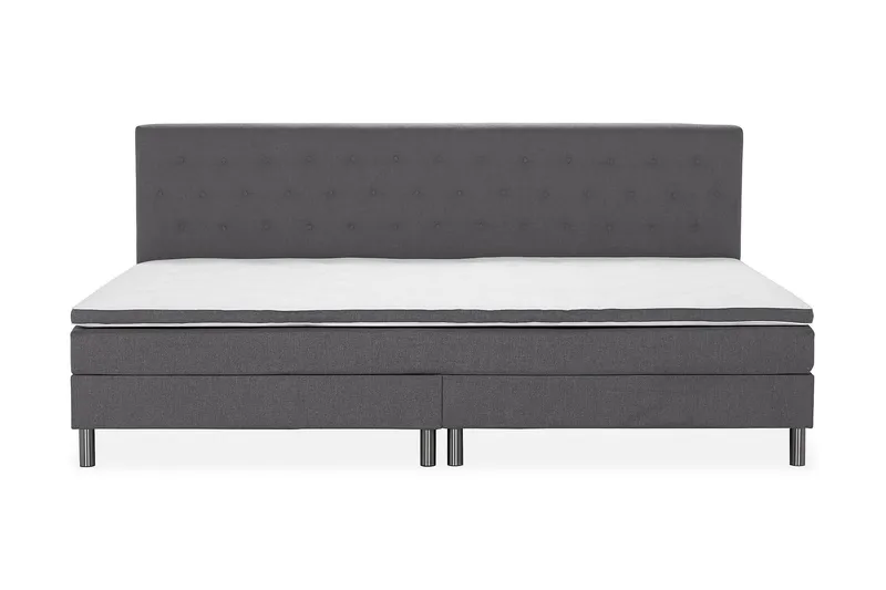 Ella Familieseng Sengepakke 280x210 cm - (+Flere valg) Mørkegrå - Møbler - Senger - Kontinentalsenger