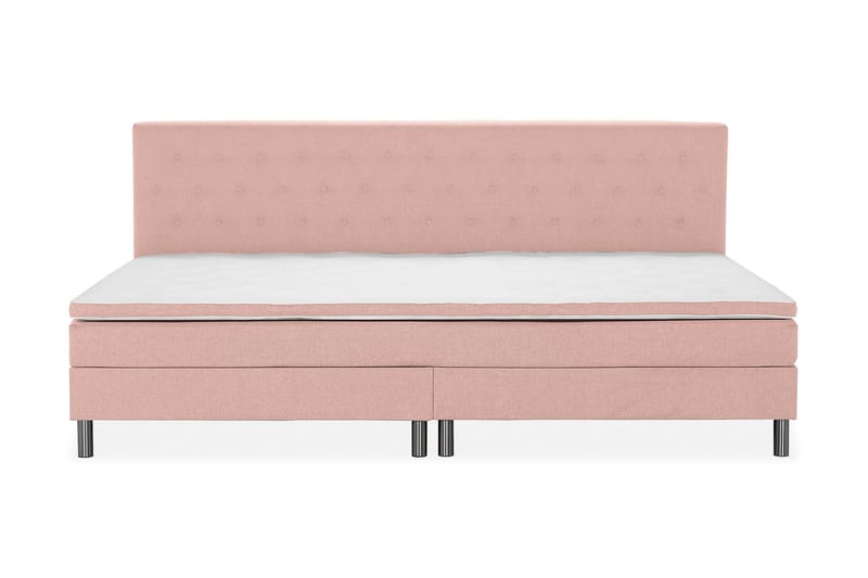 Ella Familieseng Sengepakke 280x210 cm - (+Flere valg) Rosa - Møbler - Senger - Komplett sengepakke