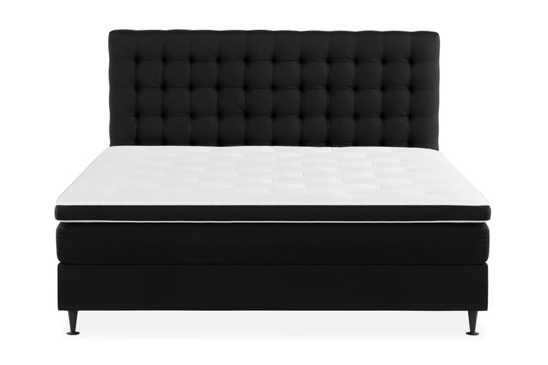 Ella kontinentalseng 160x200cm, Svart