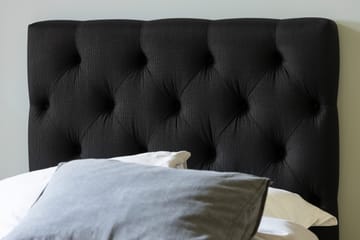 Ella kontinentalseng 90x200cm - Svart - Møbler - Senger - Kontinentalsenger