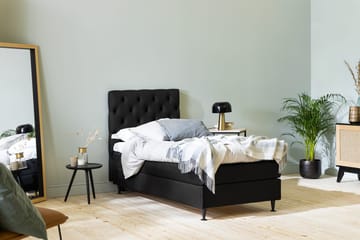 Ella kontinentalseng 90x200cm - Svart - Møbler - Senger - Kontinentalsenger
