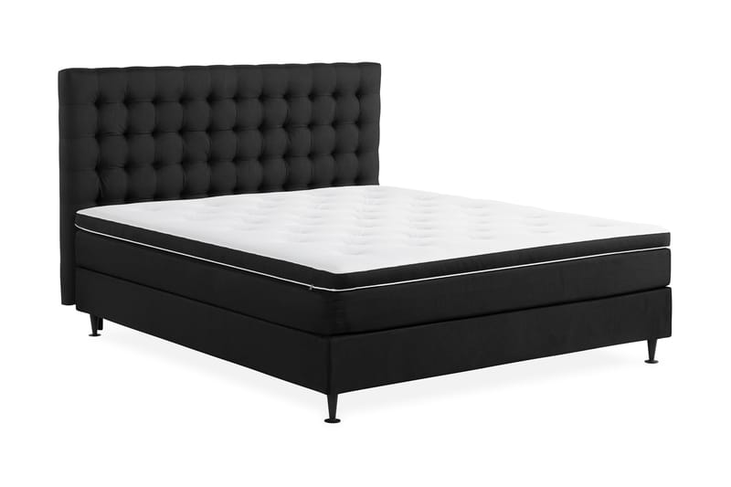 Ella Sengepakke 160x200cm - Svart - Møbler - Senger - Komplett sengepakke