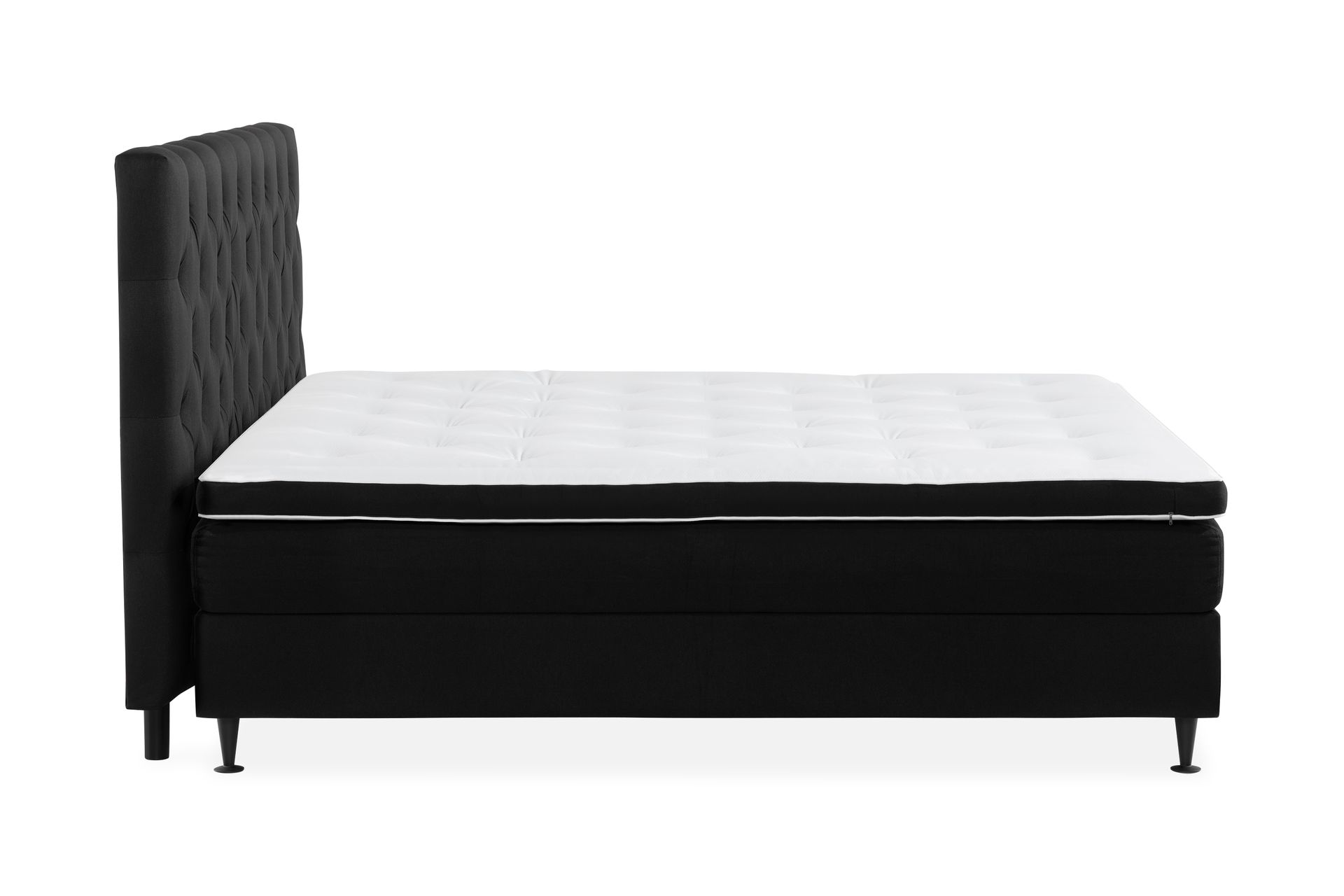 Ella Sengepakke 160x200cm - Svart - Møbler - Senger - Komplett sengepakke