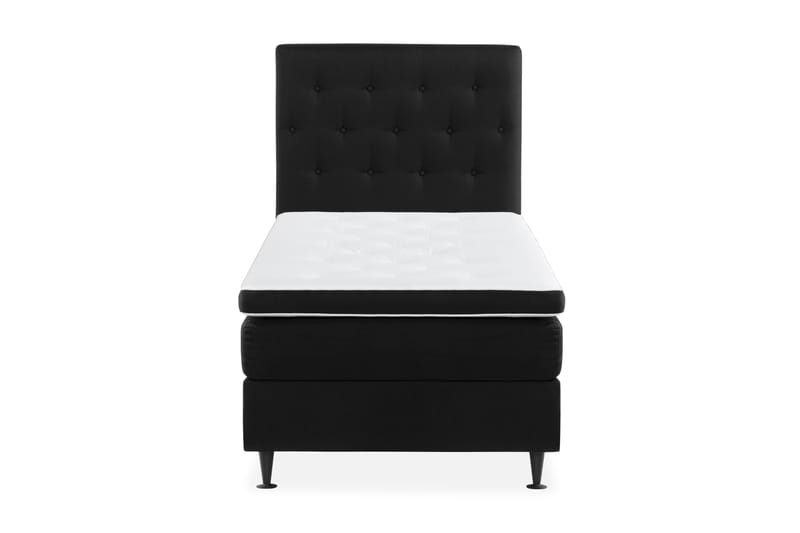 Ella Sengepakke 90x200cm - Svart - Møbler - Senger - Komplett sengepakke